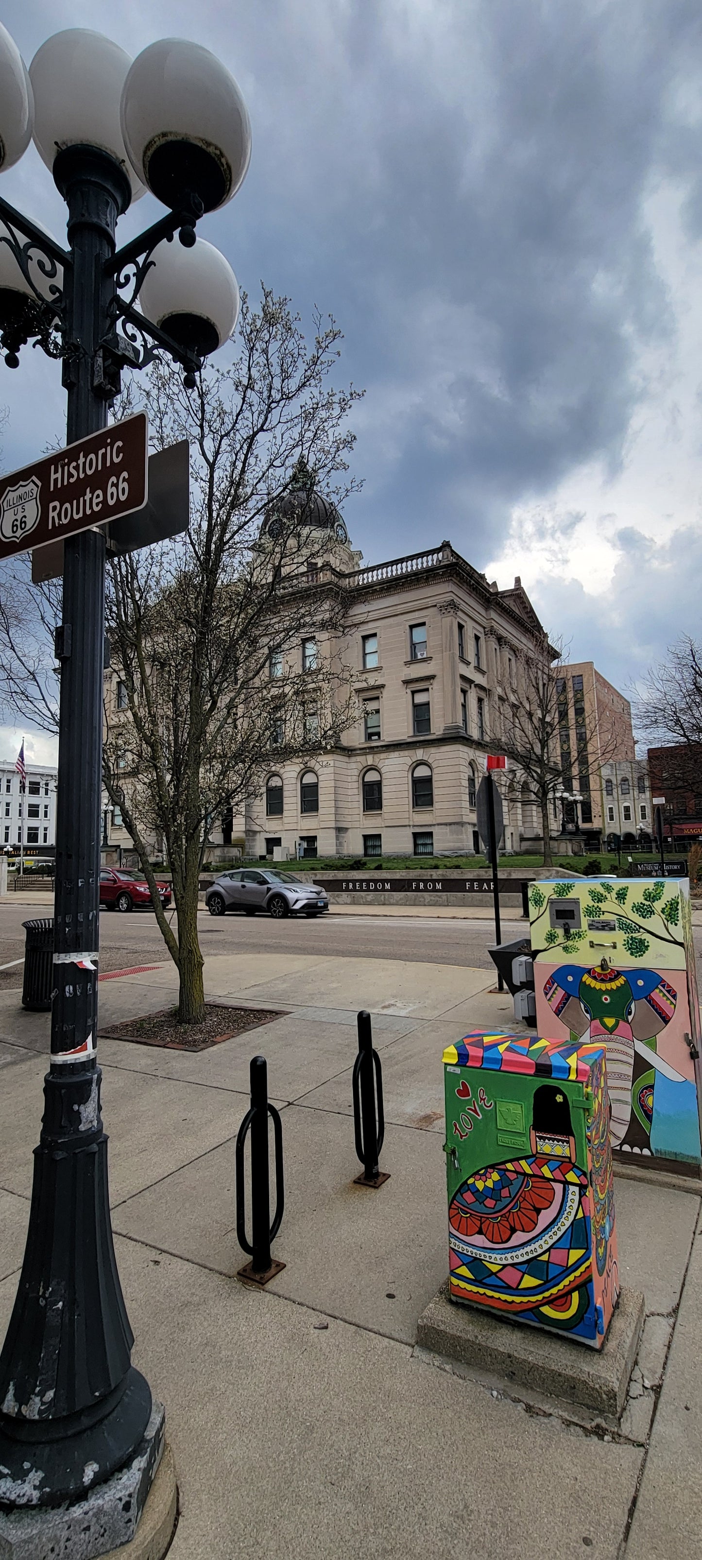 Bloomington Route 66 Illinois Wall Art