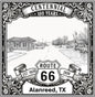 Alanreed Route 66 Texas Wall Art