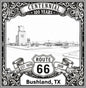 Bushland Route 66 Texas Wall Art