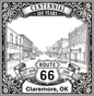 Claremore Route 66 Oklahoma Wall Art