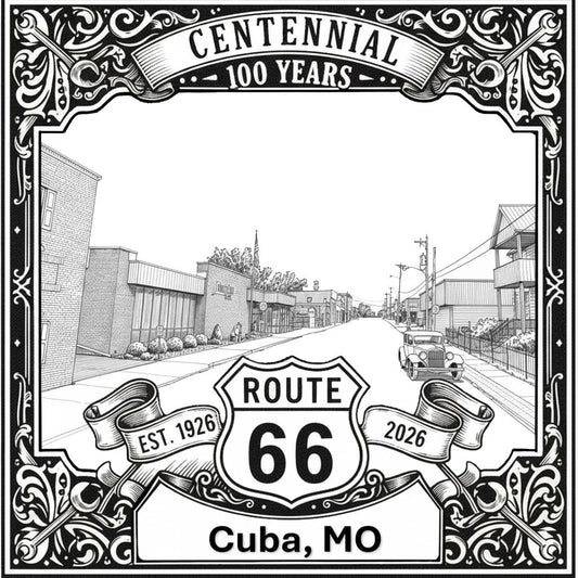 Cuba Route 66 Missouri Wall Art