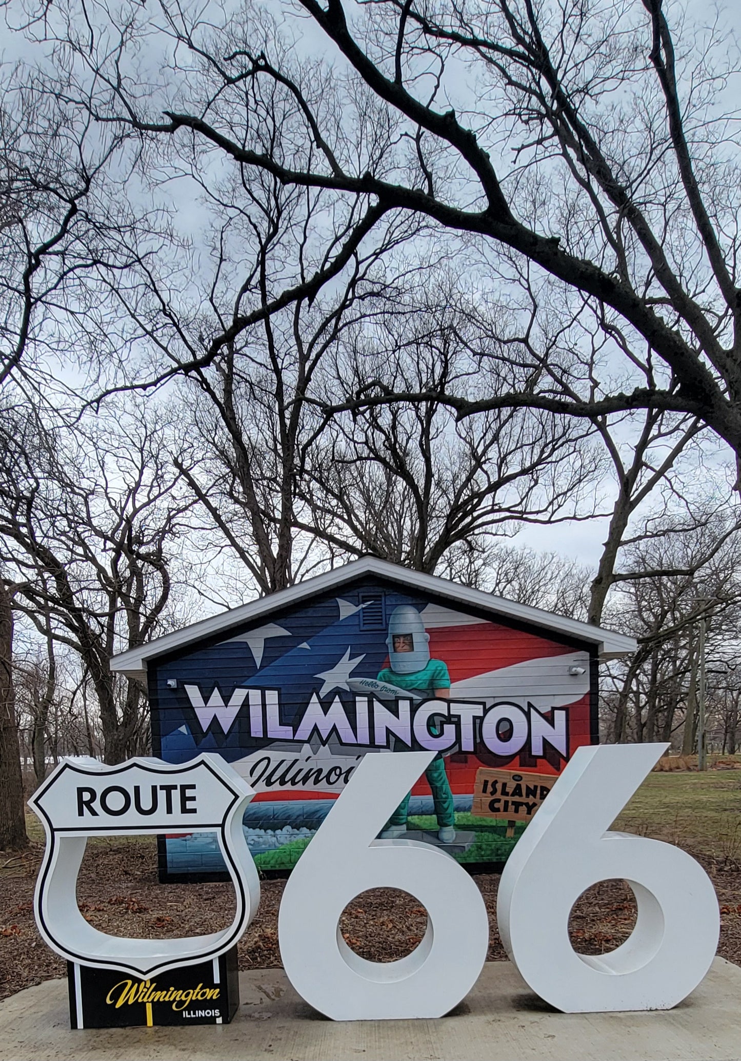 Route 66 Centennial Photo-Op in Wilmington, Illinois