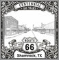 Shamrock Route 66 Texas Wall Art