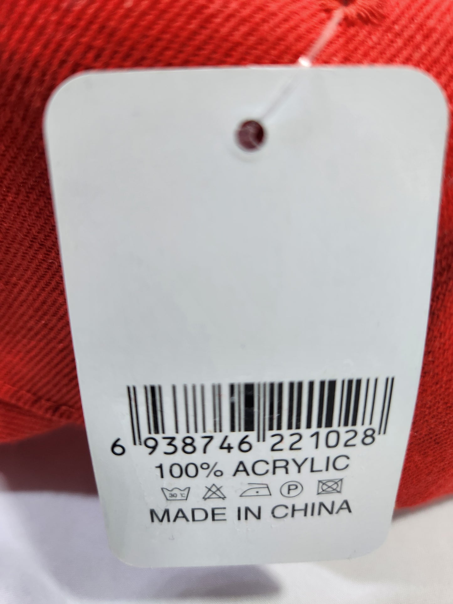 Route 66 Red Baseball Cap Embroidered Adjustable