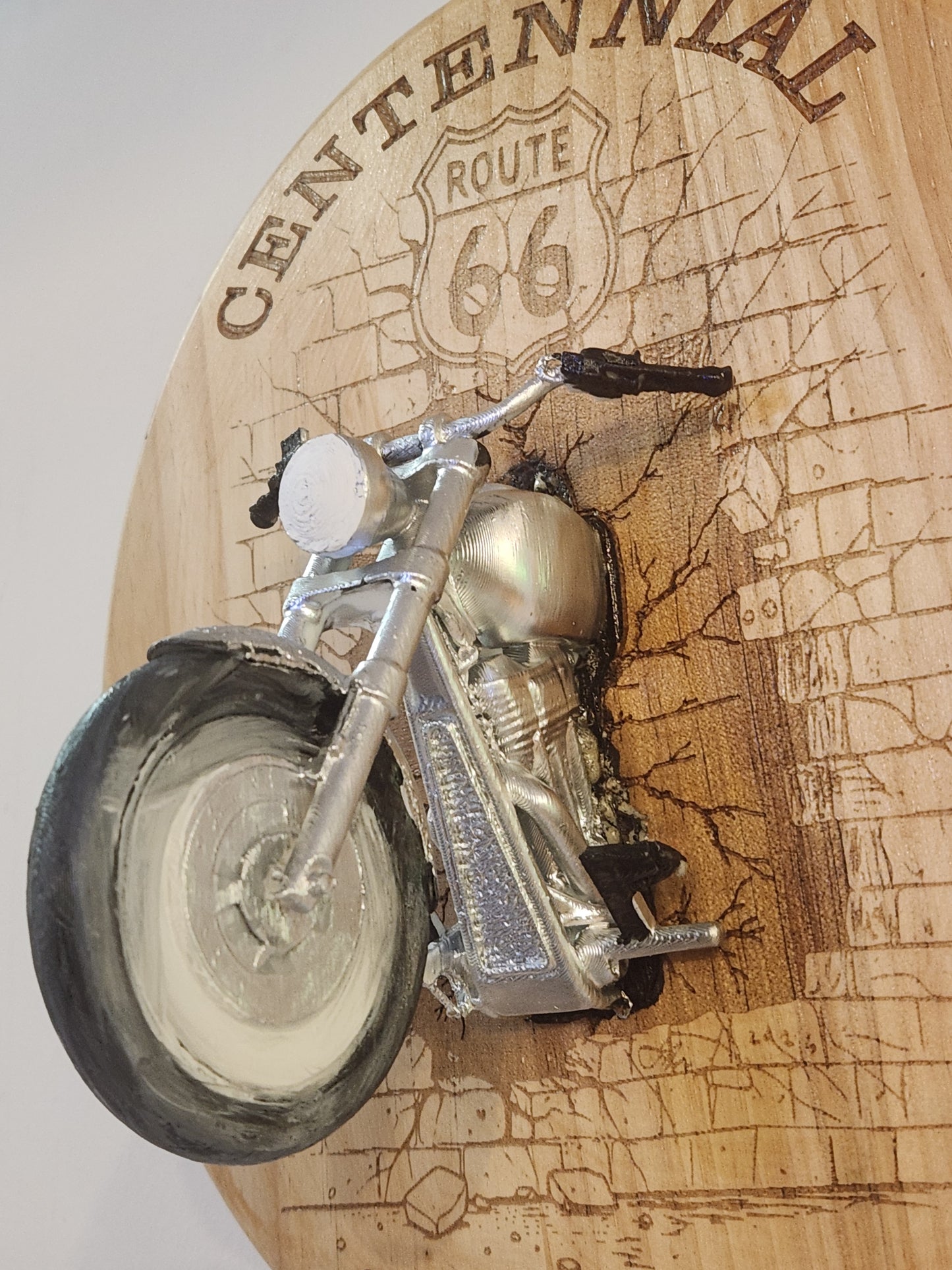 Route 66 Bikers Wall Art